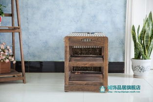 韓式田園換鞋凳鞋柜 居家收納與美觀(guān)的完美結(jié)合